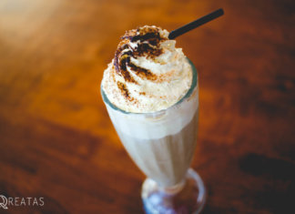 アルポートカフェのアイスコーヒー