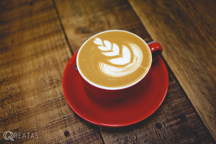 Blackbird Espresso latte ブラックバードのラテ