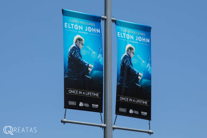 エルトンジョンのケアンズ公演2017年