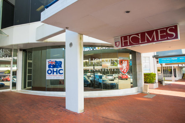 OHCケアンズ校の校舎はシティ中心部で便利