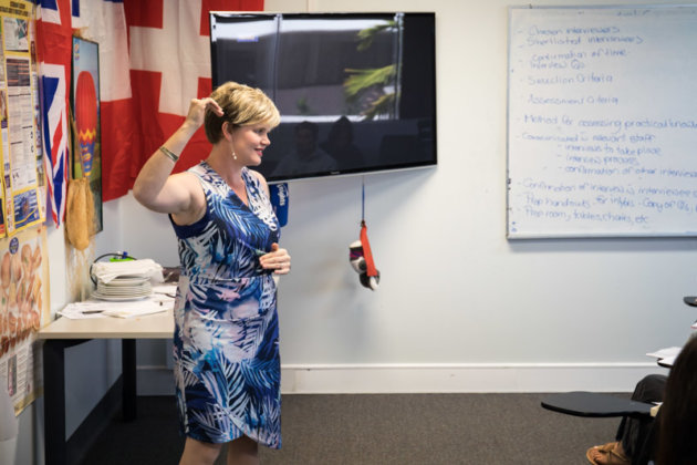 CELTA保持の教師に習うOHCケアンズ校