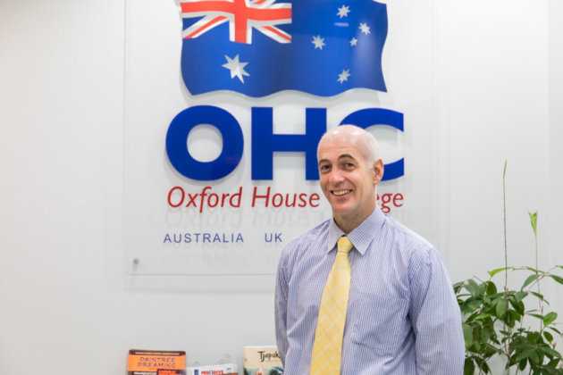 とても親身なOHCケアンズ校の校長先生