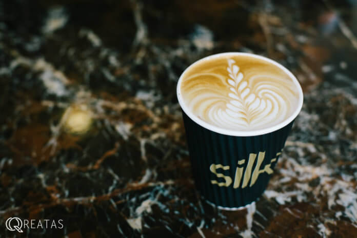 Silk Caffe latte シルクカフェのラテ