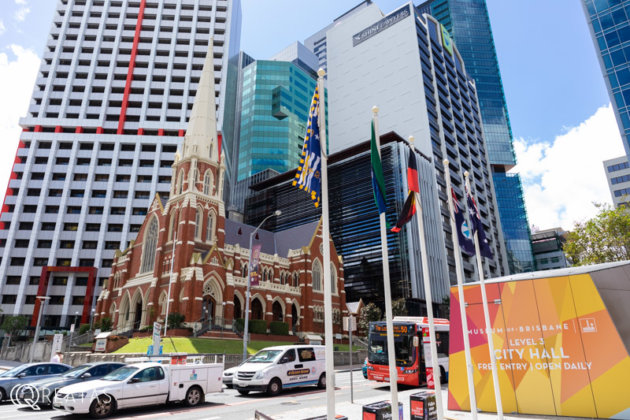 ブリスベンのビル群