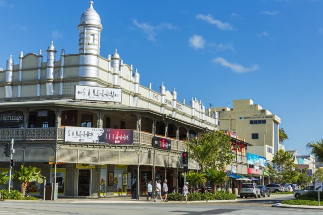 ケアンズの市内風景