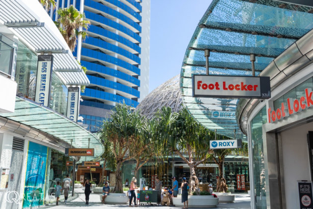 ゴールドコースト中心地はとれも洗練されていてオシャレ