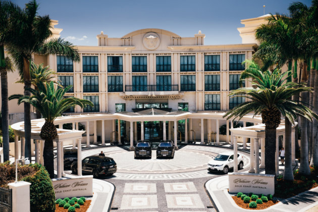 ゴールドコーストのヴェルサーチホテル