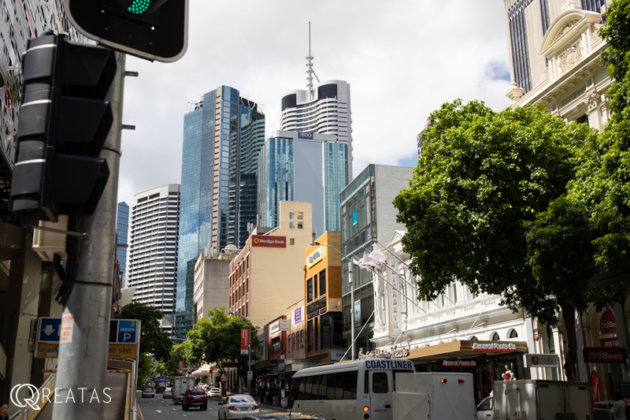 OHCブリスベン校のあるエリザベスストリート