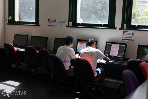 OHCブリスベン校の自習室