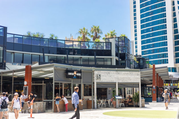 OHCゴールドコースト校の目の前にあるカフェ