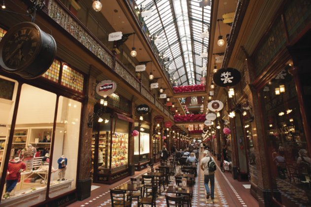 シドニーの歴史あるアーケード