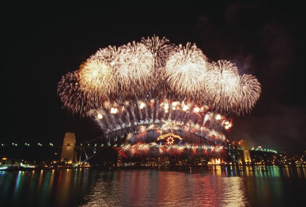 シドニーの新年の花火